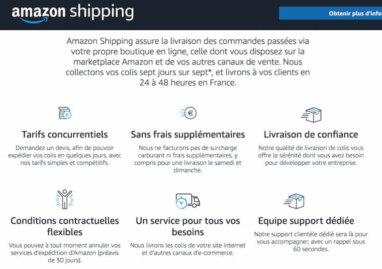 Amazon Shipping Est Disponible En France ! Quels Services Proposés ...