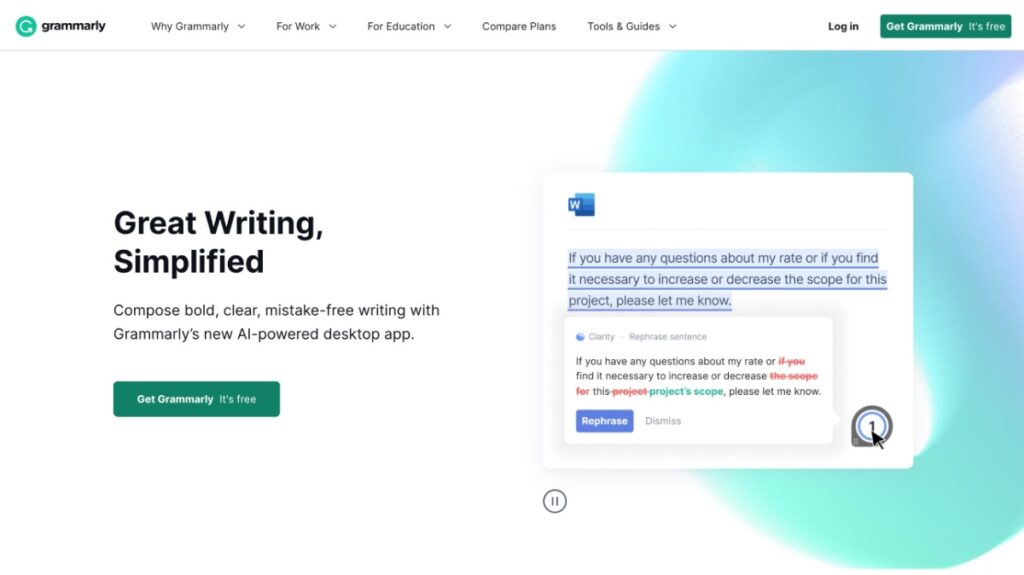 Faites vérifier vos posts écrit par Grammarly