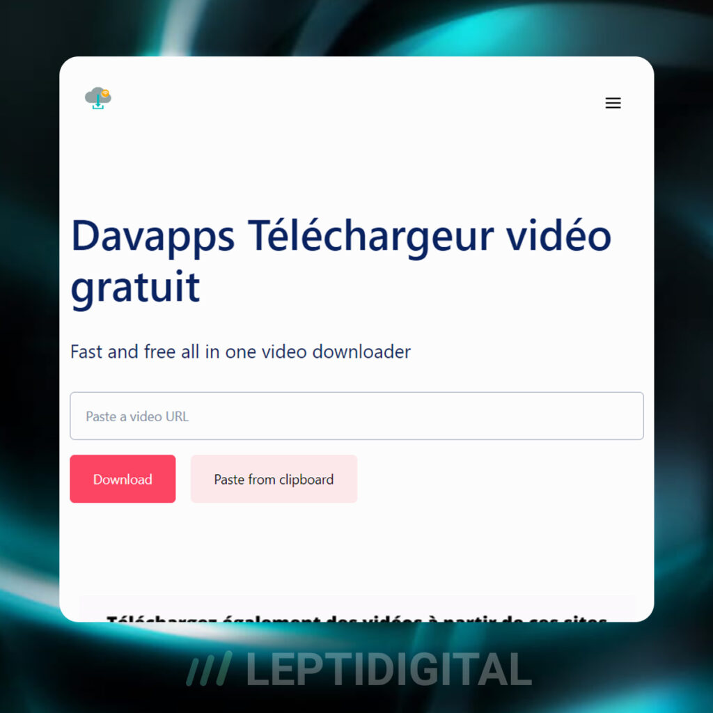 Comment télécharger une vidéo Dailymotion en 2024 ? (En Ligne)