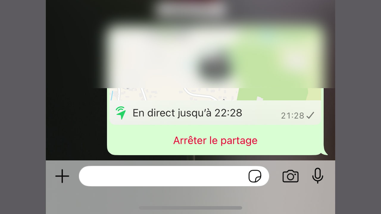 Comment partager sa localisation sur WhatsApp ?